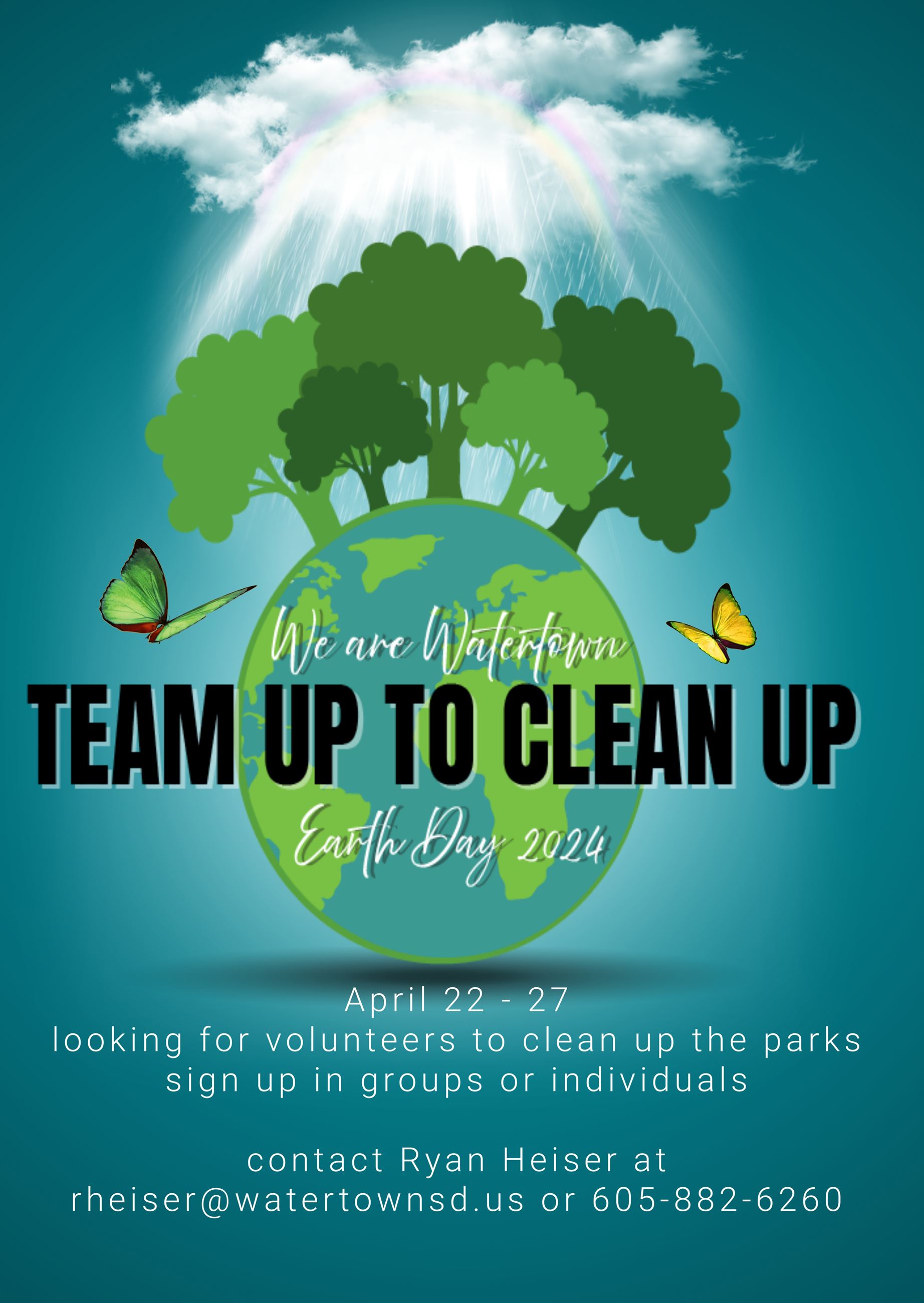 Park Clean-up Poster