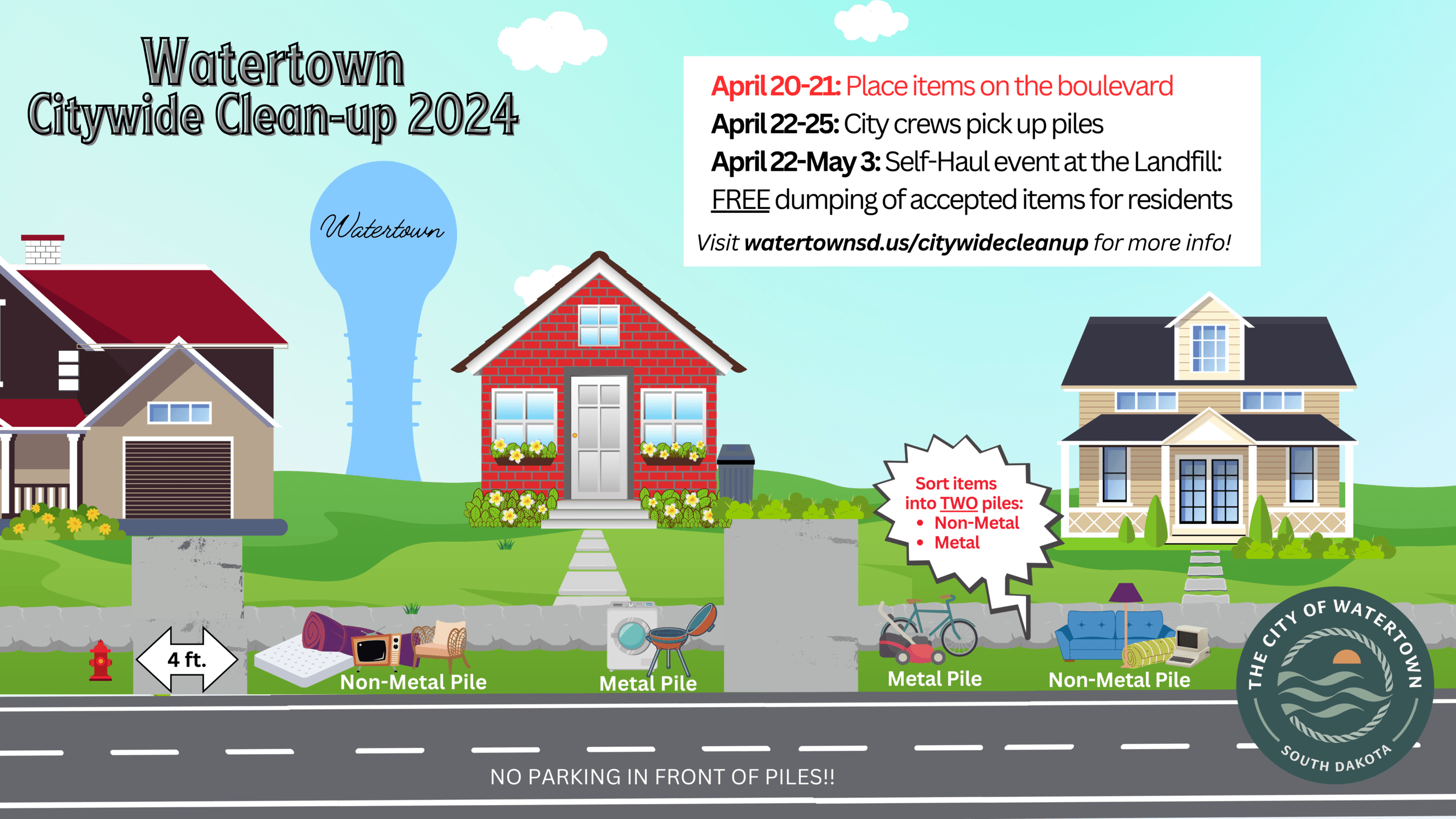 Final Citywide Cleanup graphic