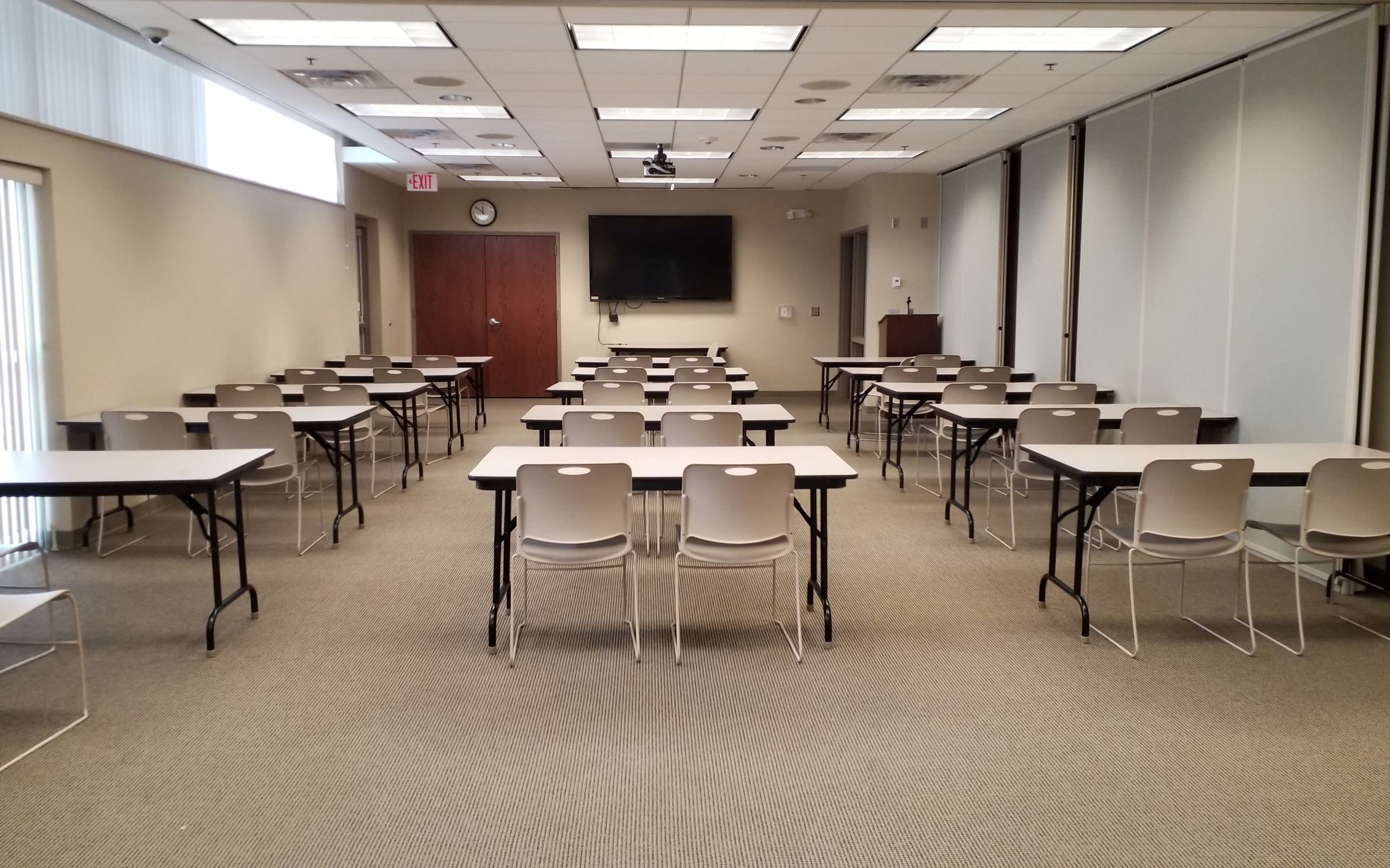 Community Room Classroom style