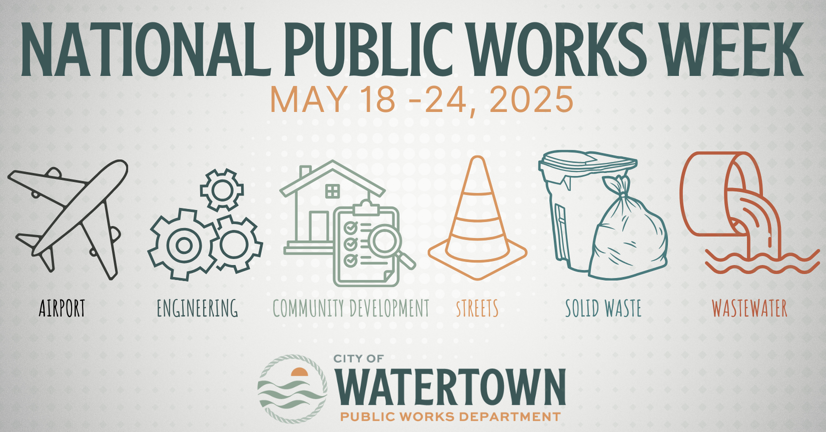 NATIONAL PUBLIC WORKS WEEK Facebook Cover 